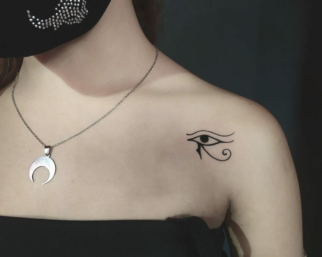 Ideas For Eye Of Ra Tattoo That Can Be Easily Placed Anywhere