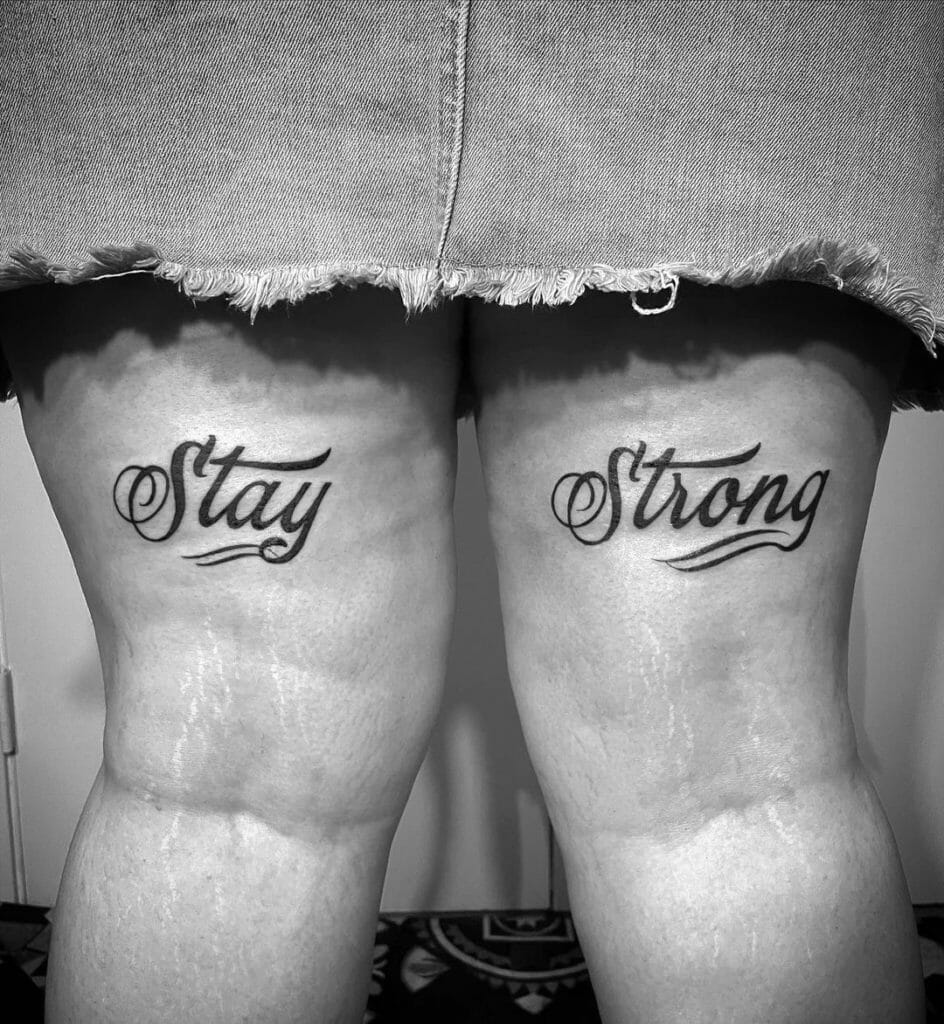 Ideas For Inspirational Tattoos In Cursive Font
