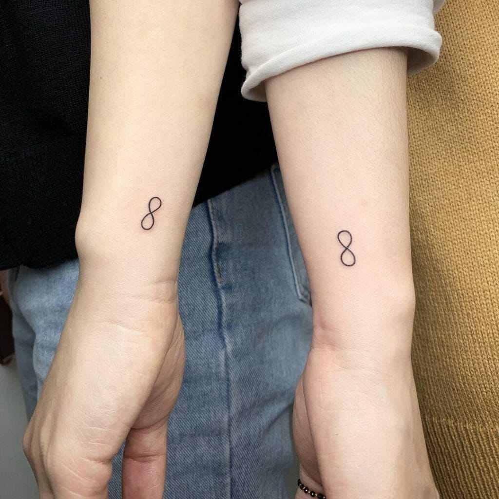 Infinity Symbol Eternal Friendship Tattoo