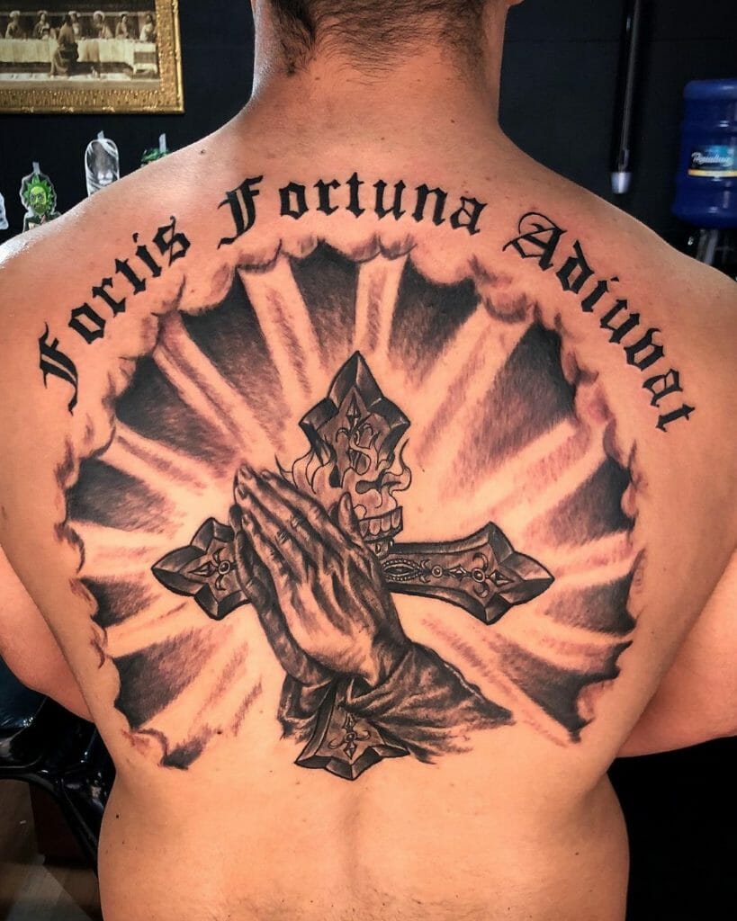 John Wick's Fortis Fortuna Adiuvat Tattoo