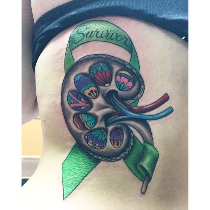 Kidney Cancer Survivor Tattoo