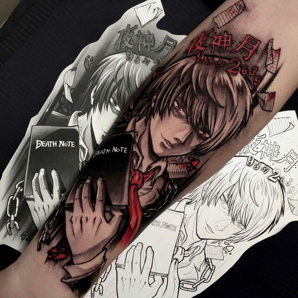Kira Death Note Tattoos