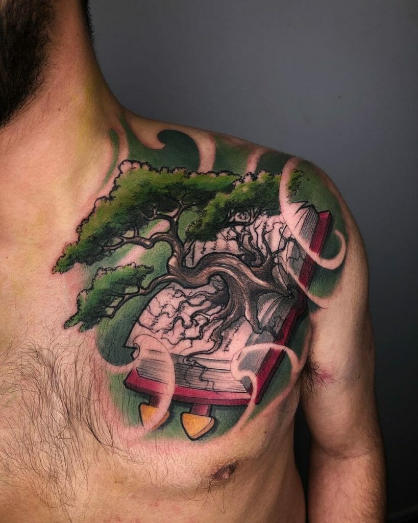 Hailey Blossom Tattoo Studio on Instagram bonsai tree  by ectattoos  Spring Hill Brisbane Studio haileyblossombne  bonsai bonsaitree  planttattoo fineline