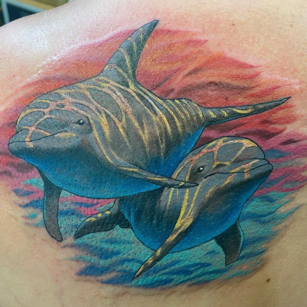 Majestic Dolphin Tattoo