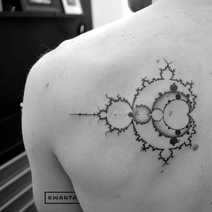 Mandelbrot Set Fractal Tattoo Ideas For Men
