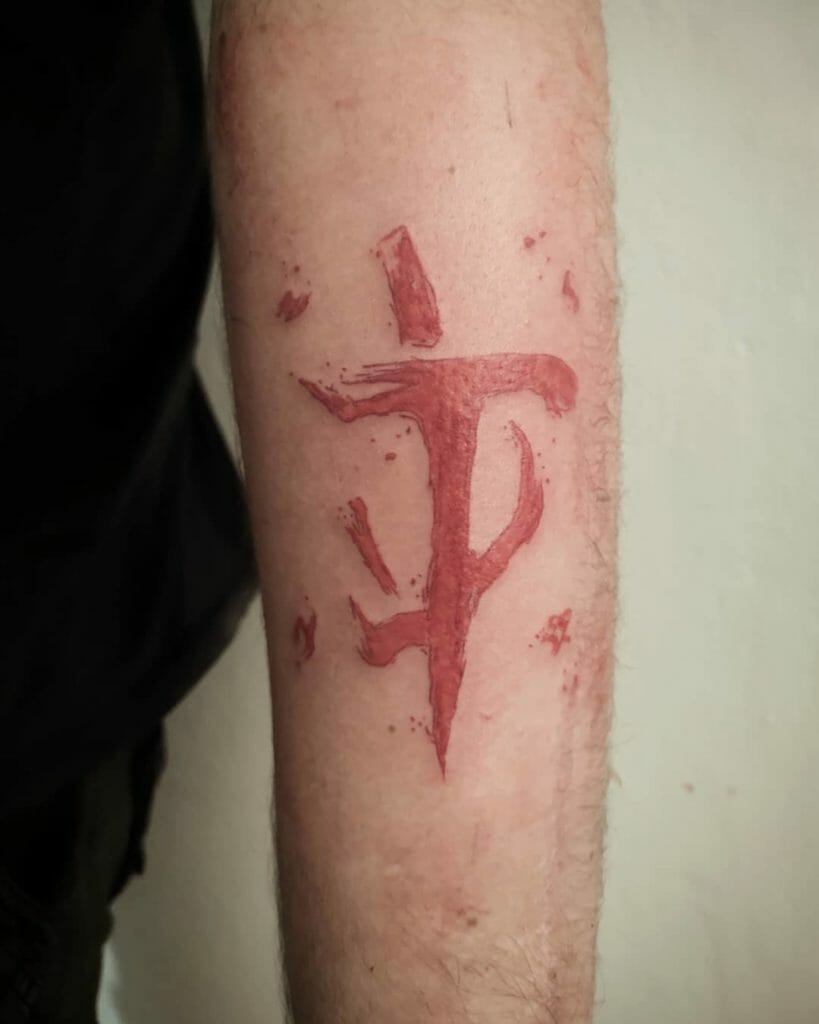 Mark of the Doom Slayer Tattoo