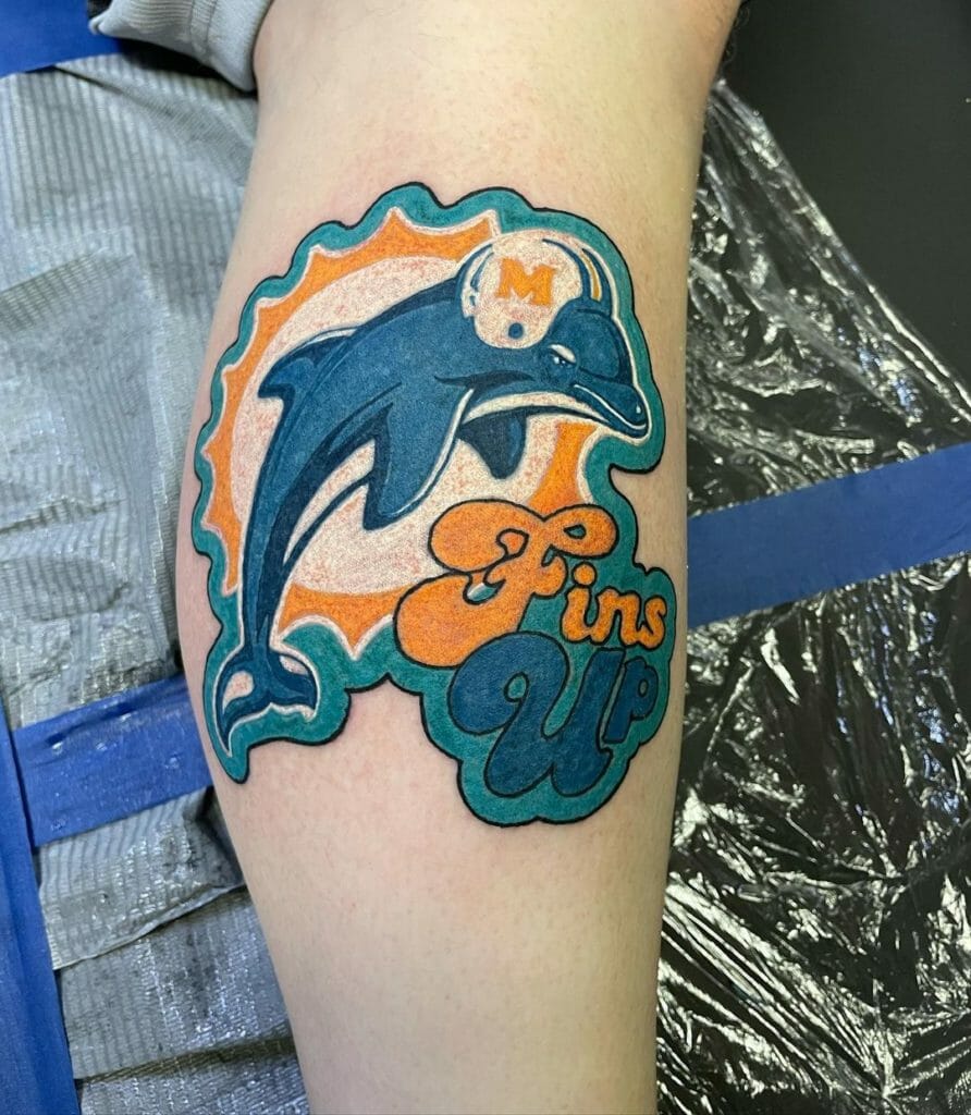 Miami Dolphin Tattoo