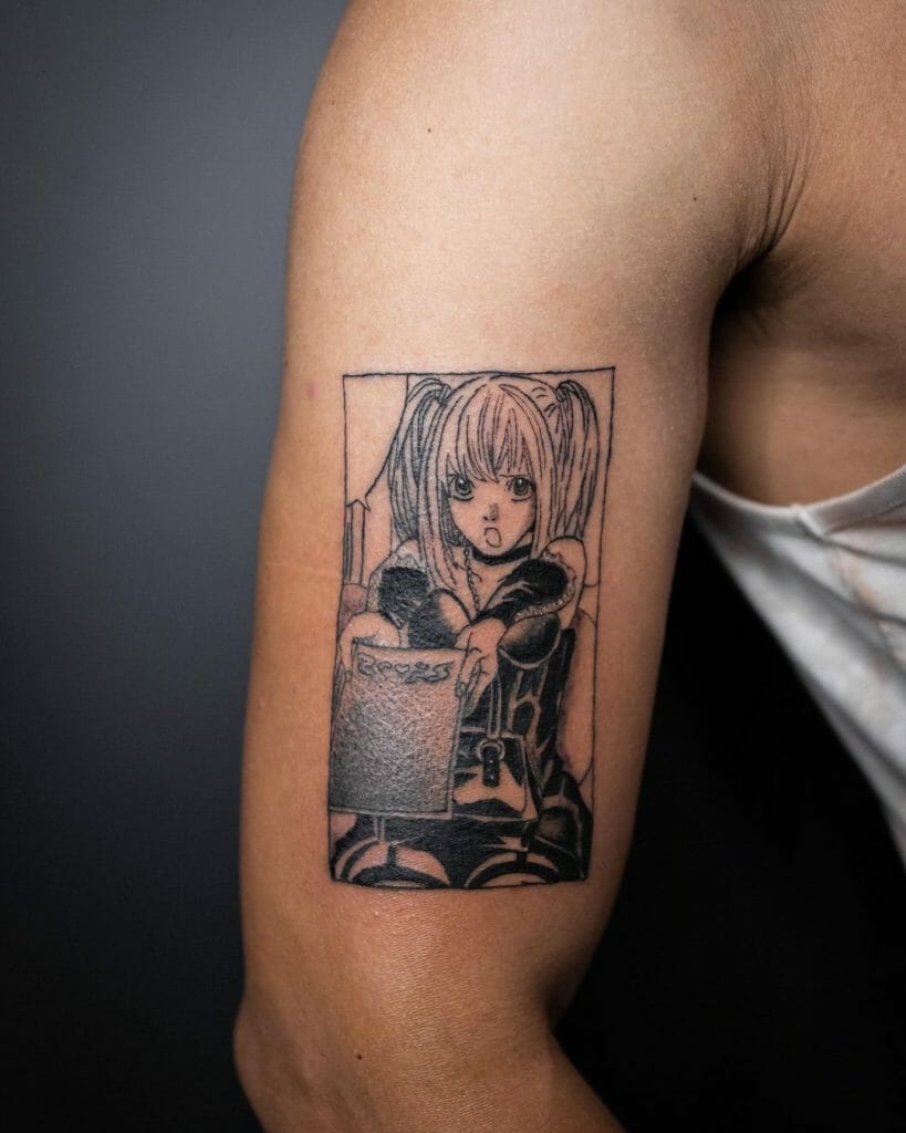 Misa Amane Death Note Tattoo