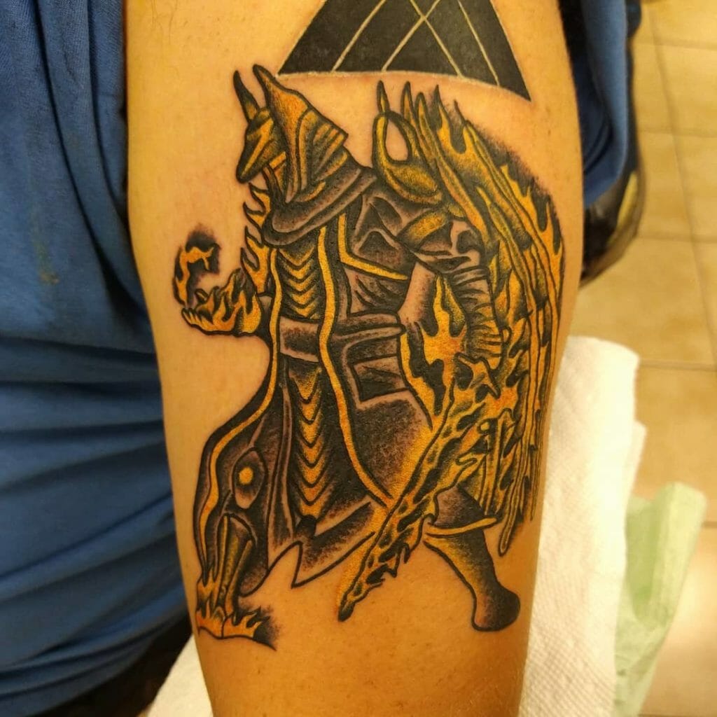Osiris Destiny Tattoo Design For Fans Of The Osiris Cult