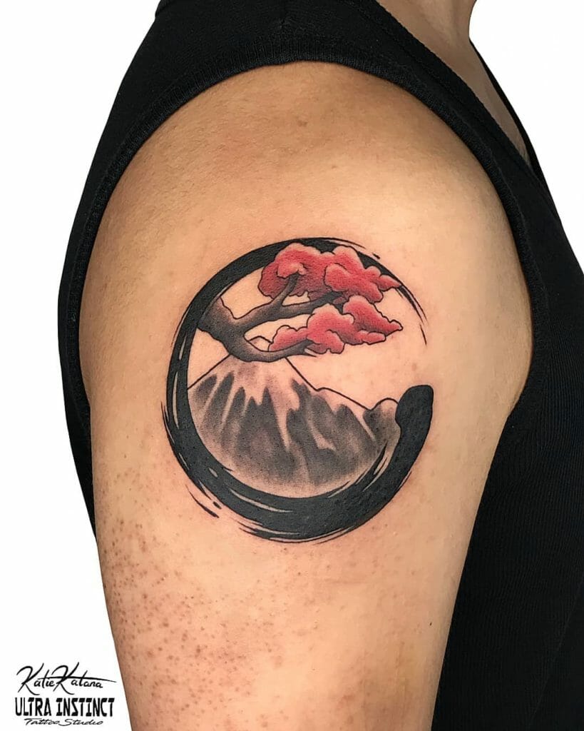 Perfect Enso Tattoo Designs With Japanese Art Influence