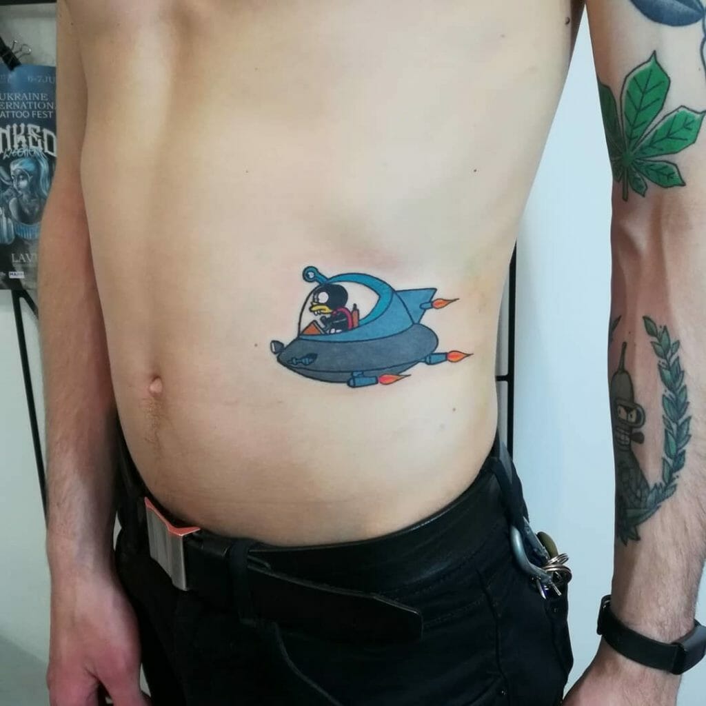 Quirky And Funny Nibbler Tattoo Designs For Men