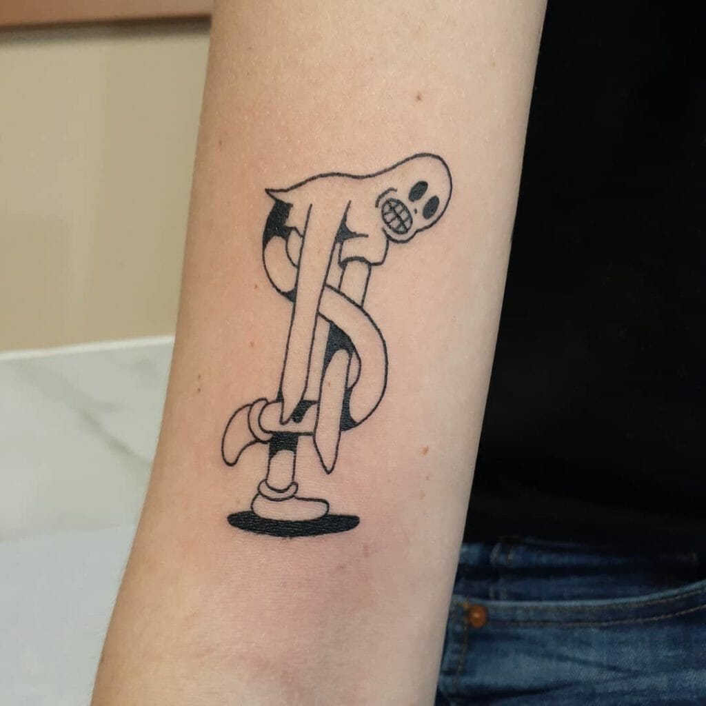 Quirky Dollar Sign Tattoo Design For People With A Sense Of Humour