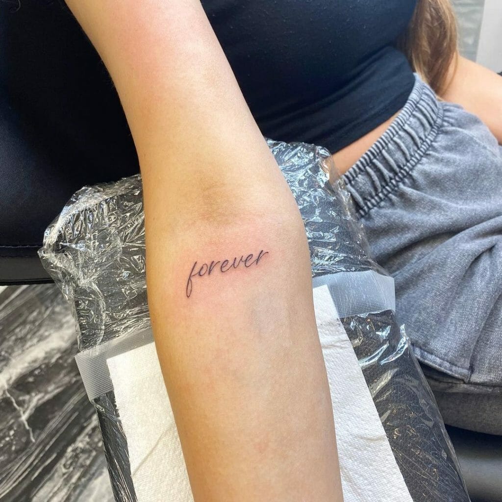 Simple Forever Tattoo