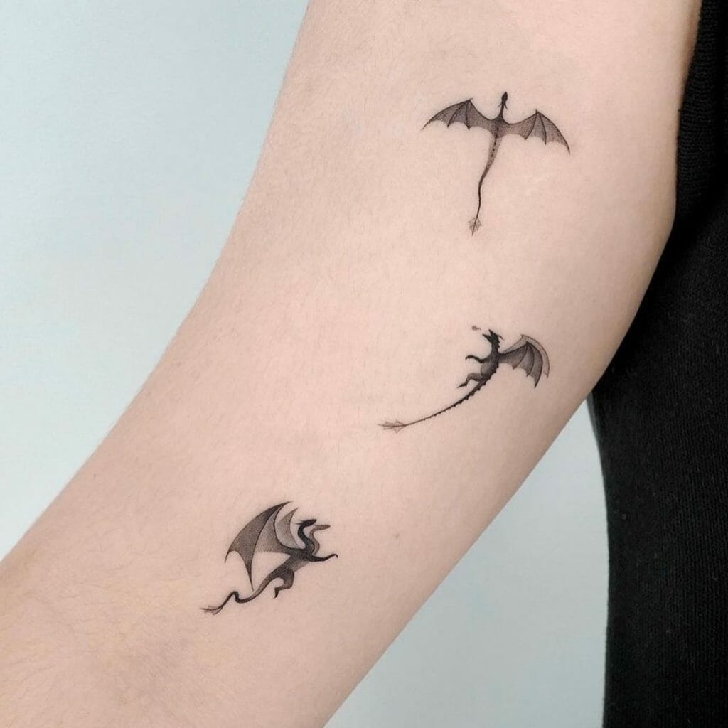 Small Dragon Tattoo Designs For Men