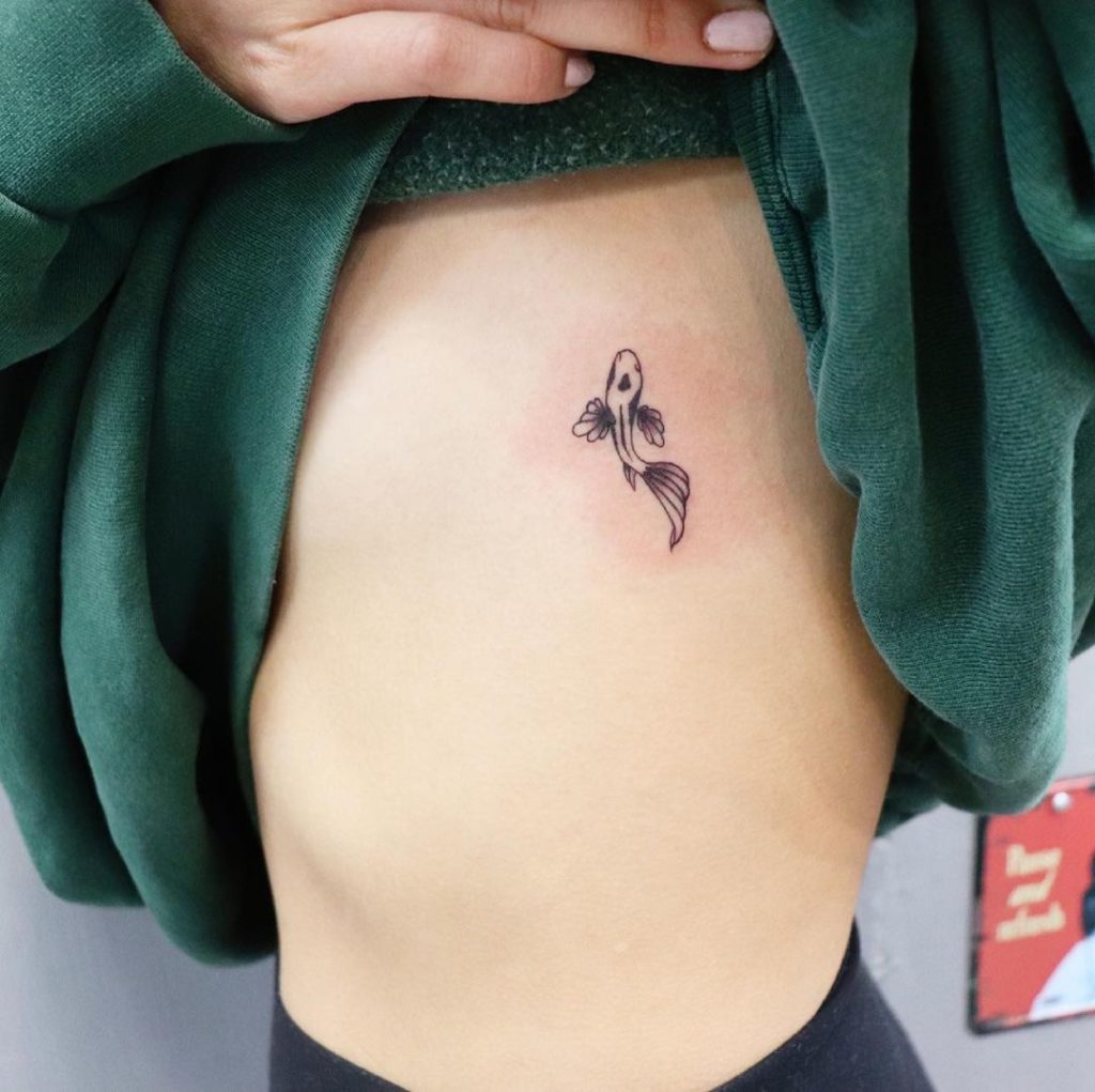 Small Koi Tattoo