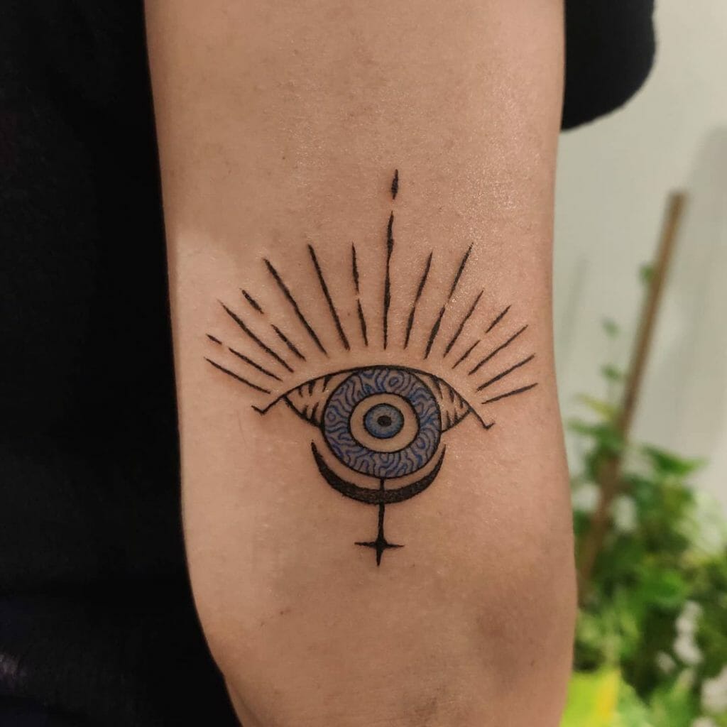 Special Evil Eye Tattoo Designs To Keep You Away From Evil