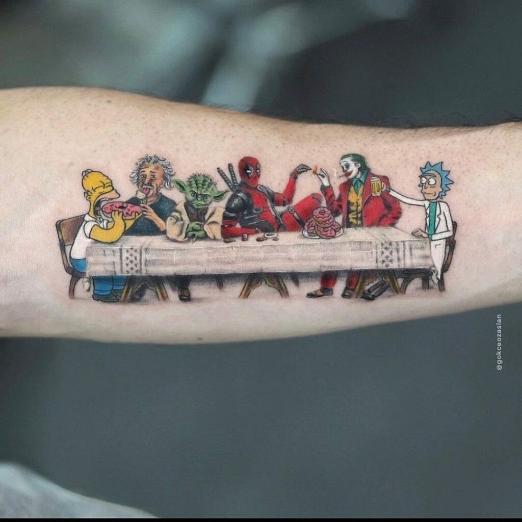 The Deadpool Tattoo For The Pop Culture Fans