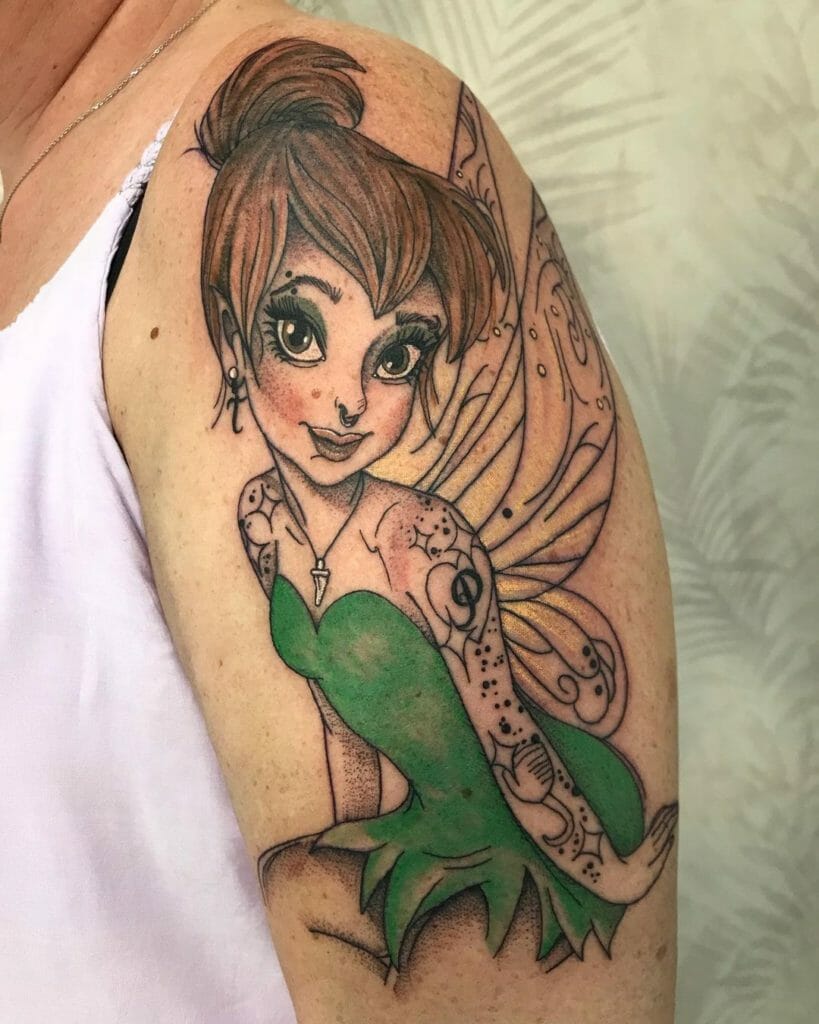 Tinkerbell Fairy Tattoo For 'Peter Pan' Fans