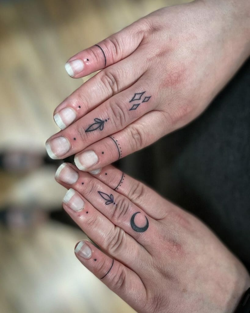 Trendy Finger Tattoo Ideas