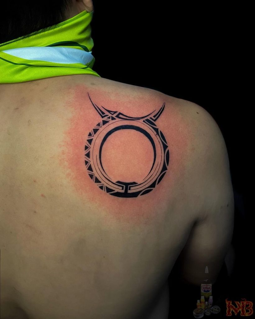 Tribal Circle Tattoo