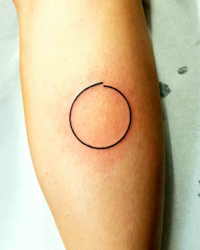 unjoined Circle Tattoo