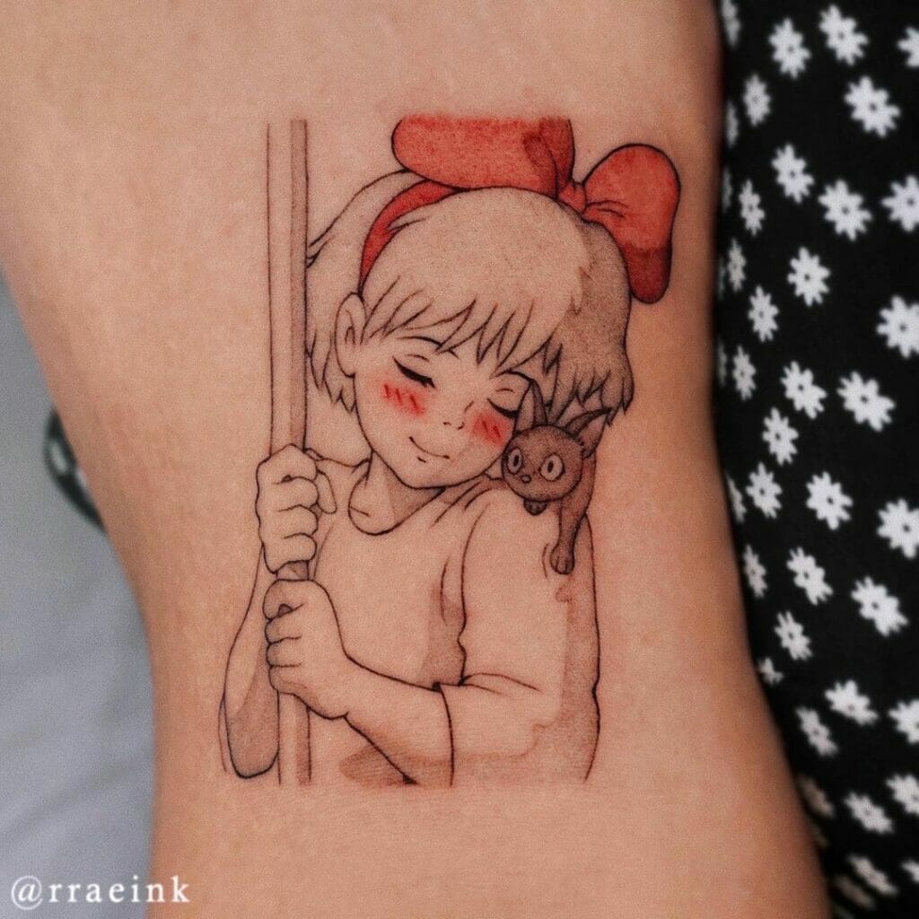 Adorable Kiki's Delivery Service Tattoos