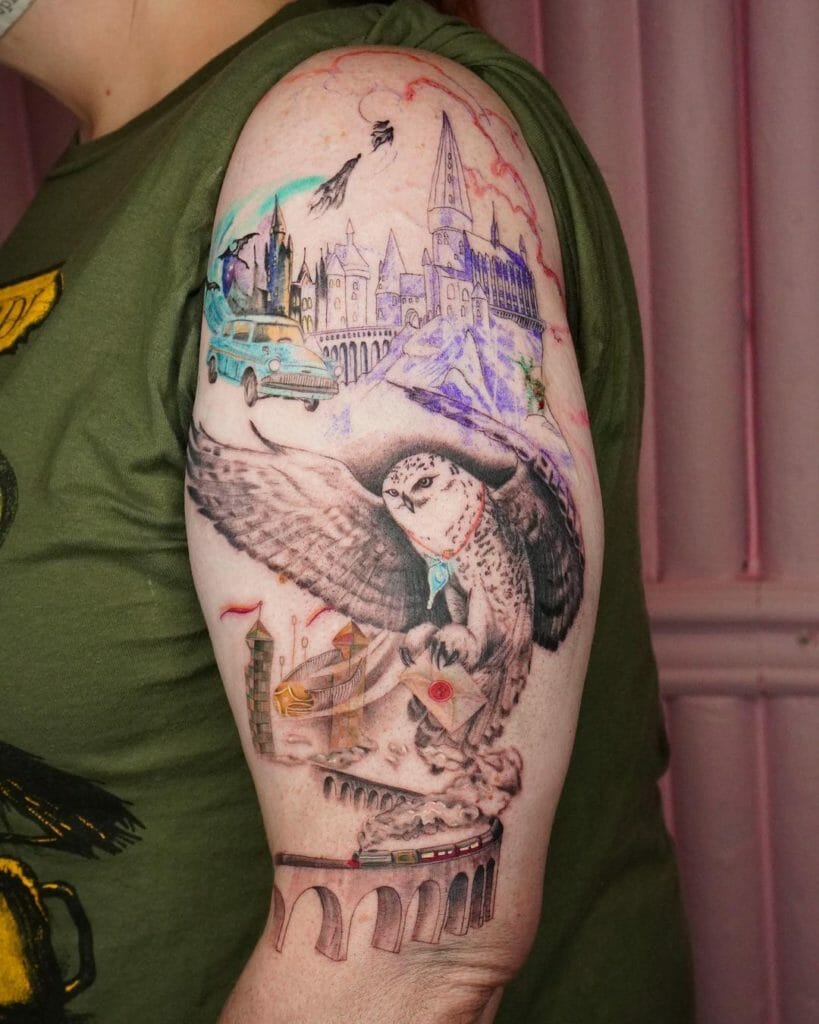 All In One Harry Potter Tattoo