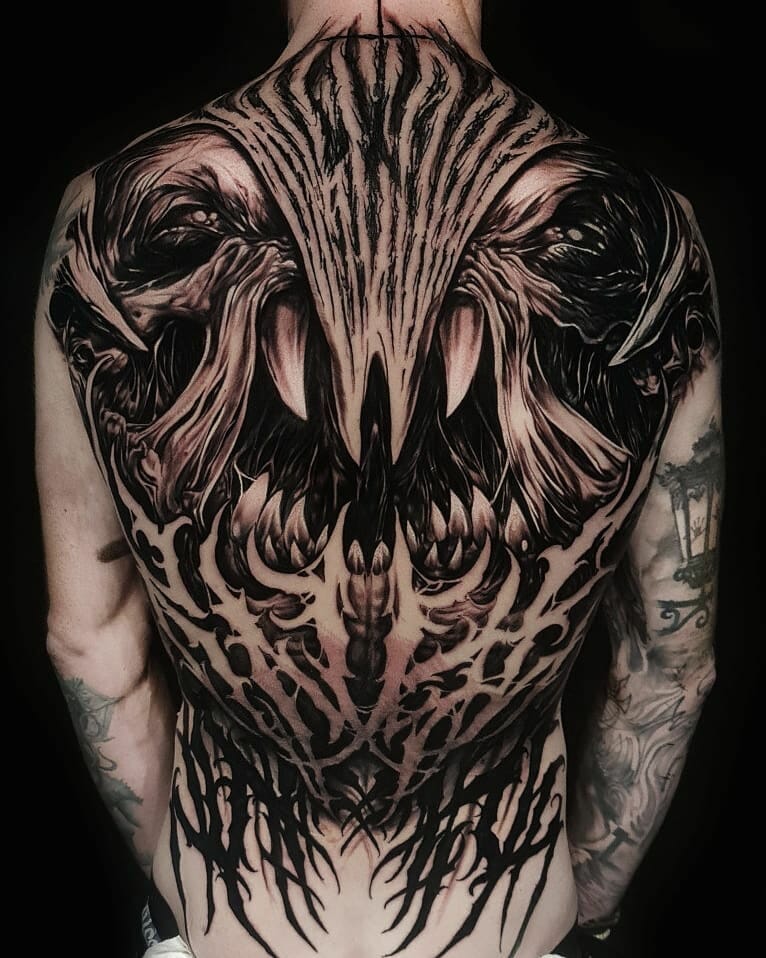 Amazing Full Body Tattoos With Shaded Effect