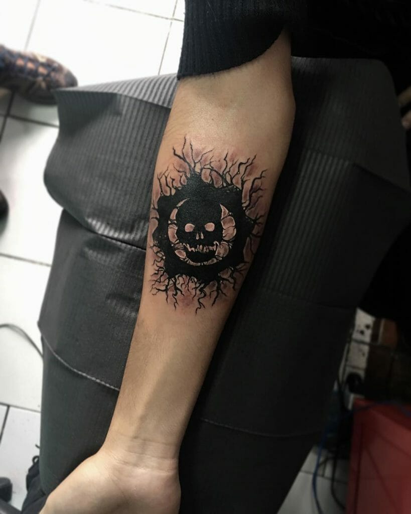 Amazing 'Gears Of War' Symbol Tattoo Designs For Men