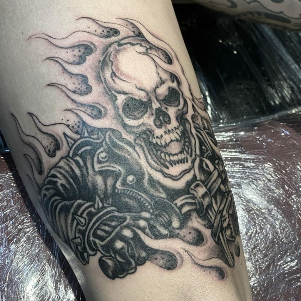 Amazing Ghost Rider Tattoo Designs