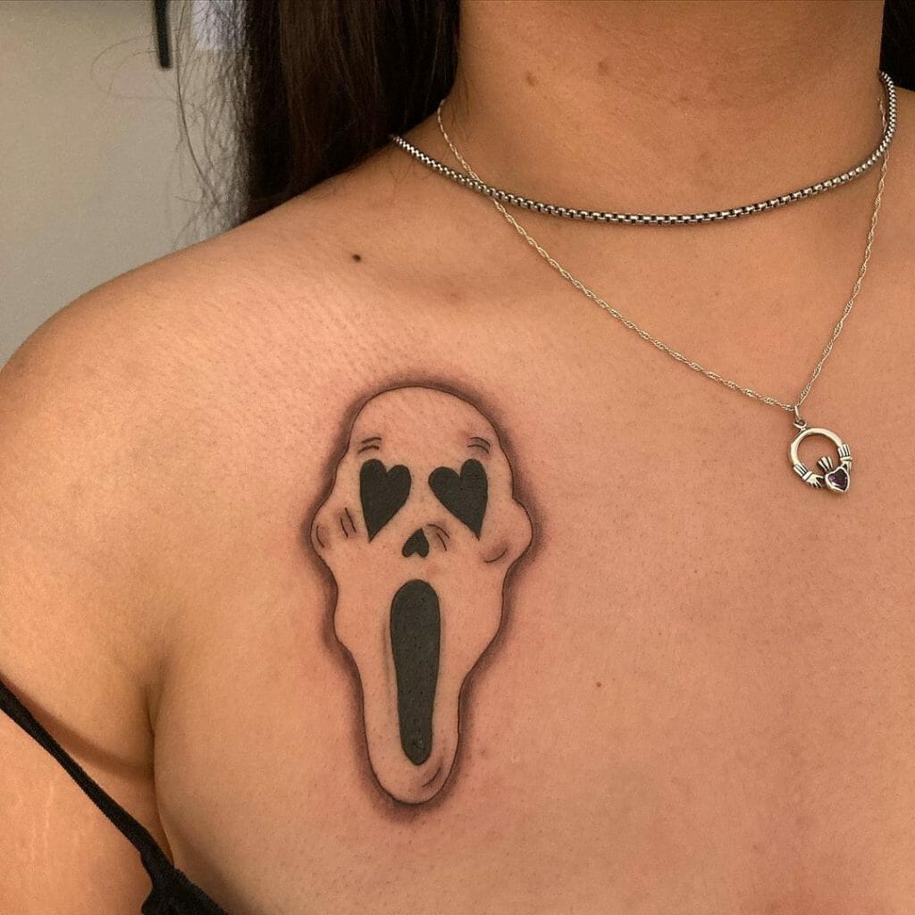 Amazing Ghostface Tattoo