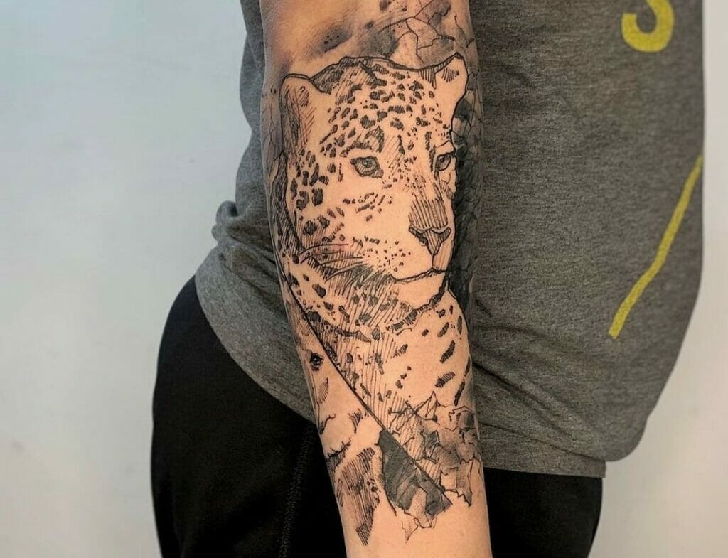 Amazing Jaguar Tattoo