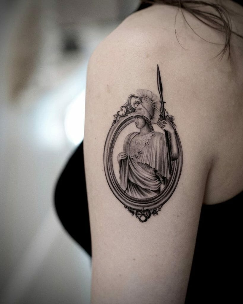 Athena Goddess Tattoo