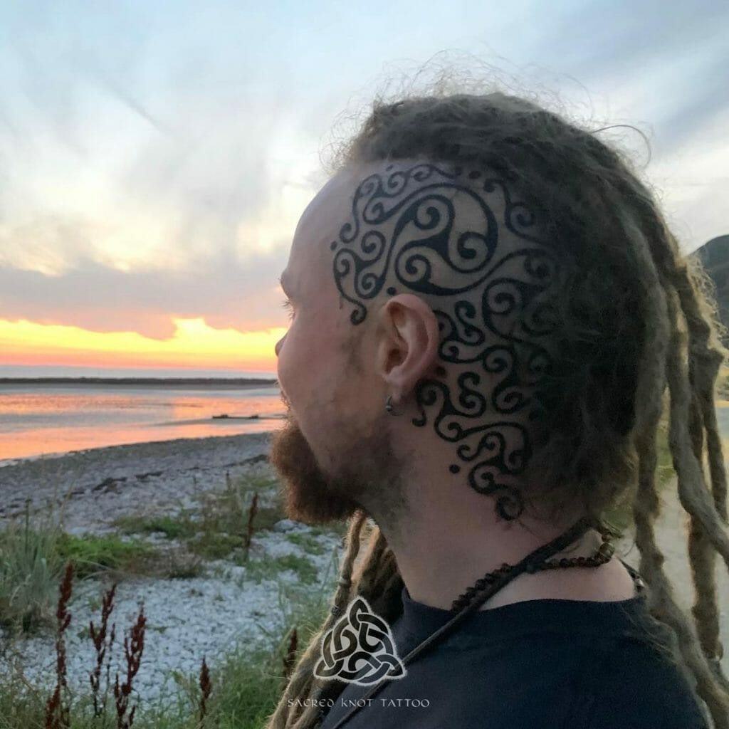 Badass Tattoo Designs On The Head