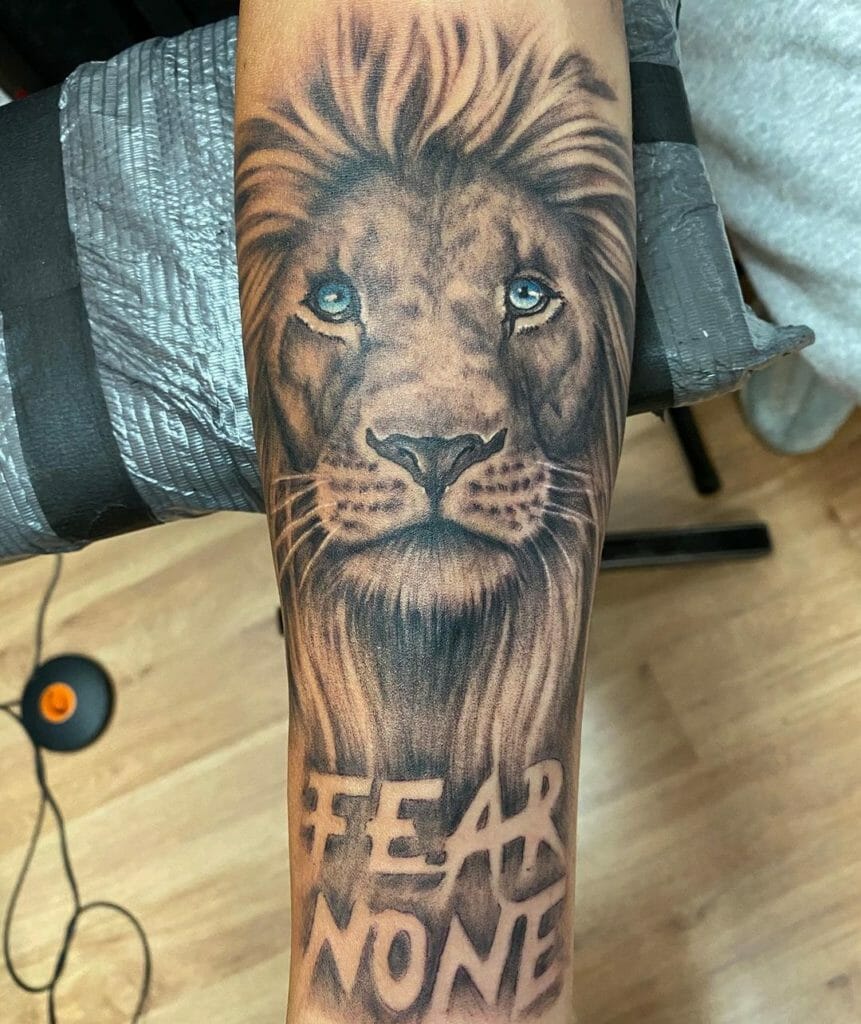 Brave Fear None Tattoo
