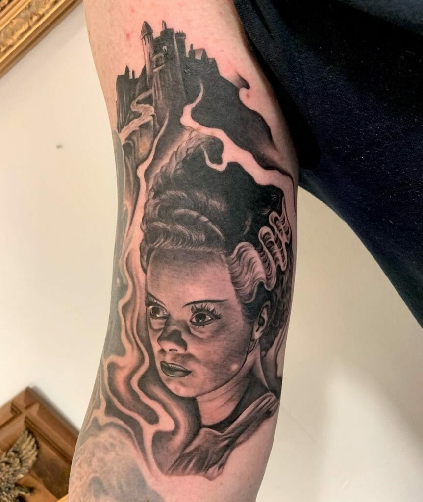 Bride Of Frankenstein Tattoo