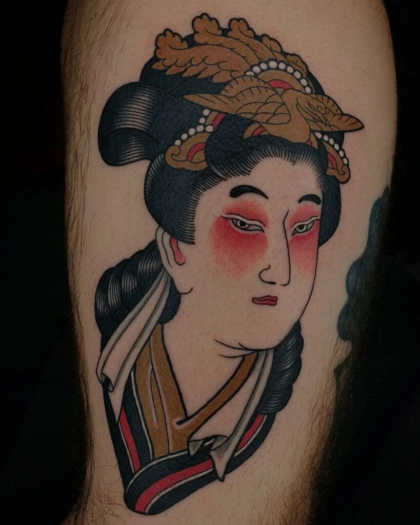 Classic Ideas For The Traditional Geisha Tattoo