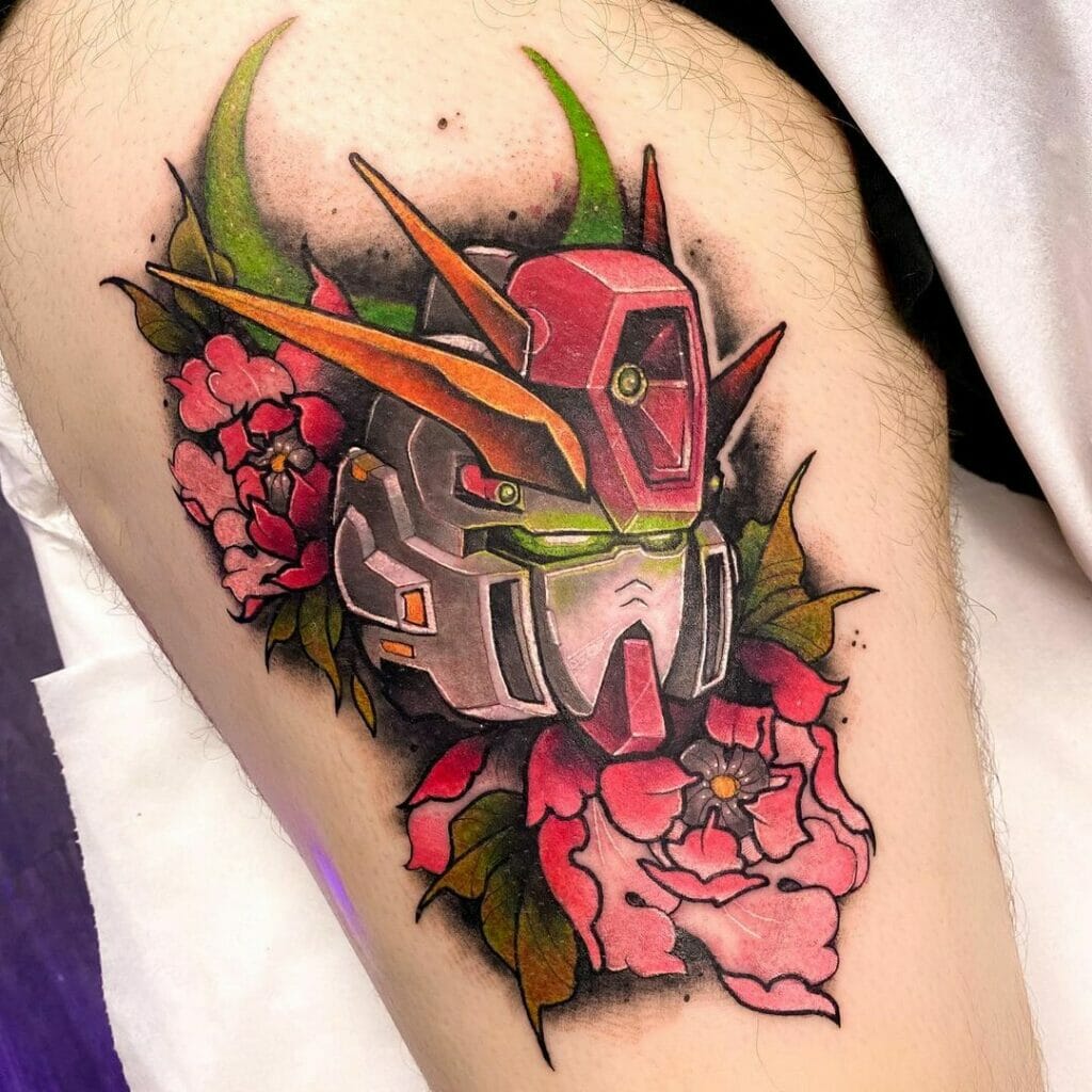 Cool Gundam Tattoo