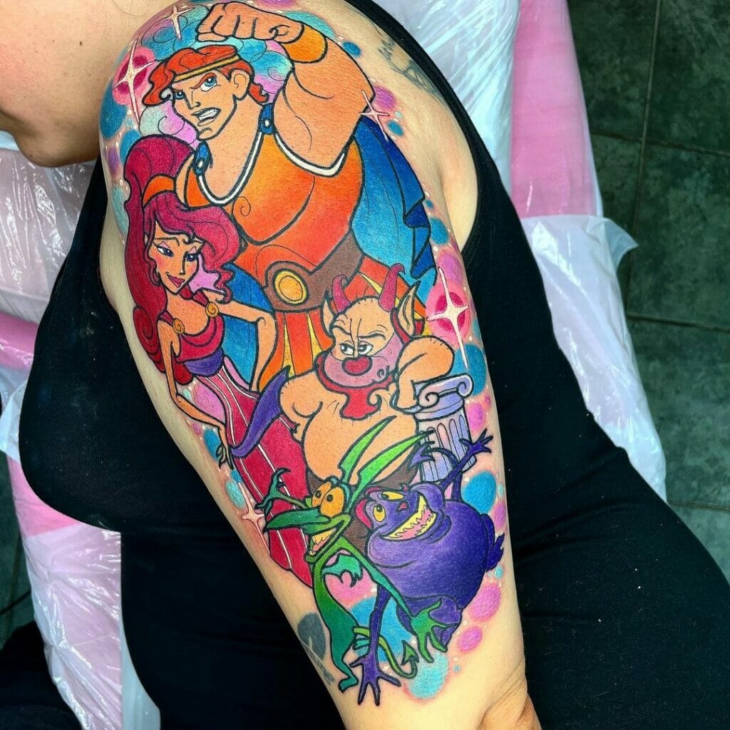 Disney Hercules Tattoo