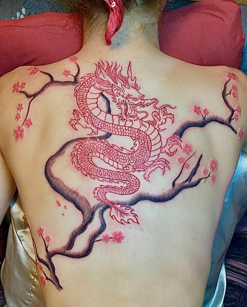Enticing Japanese Dragon Tattoos