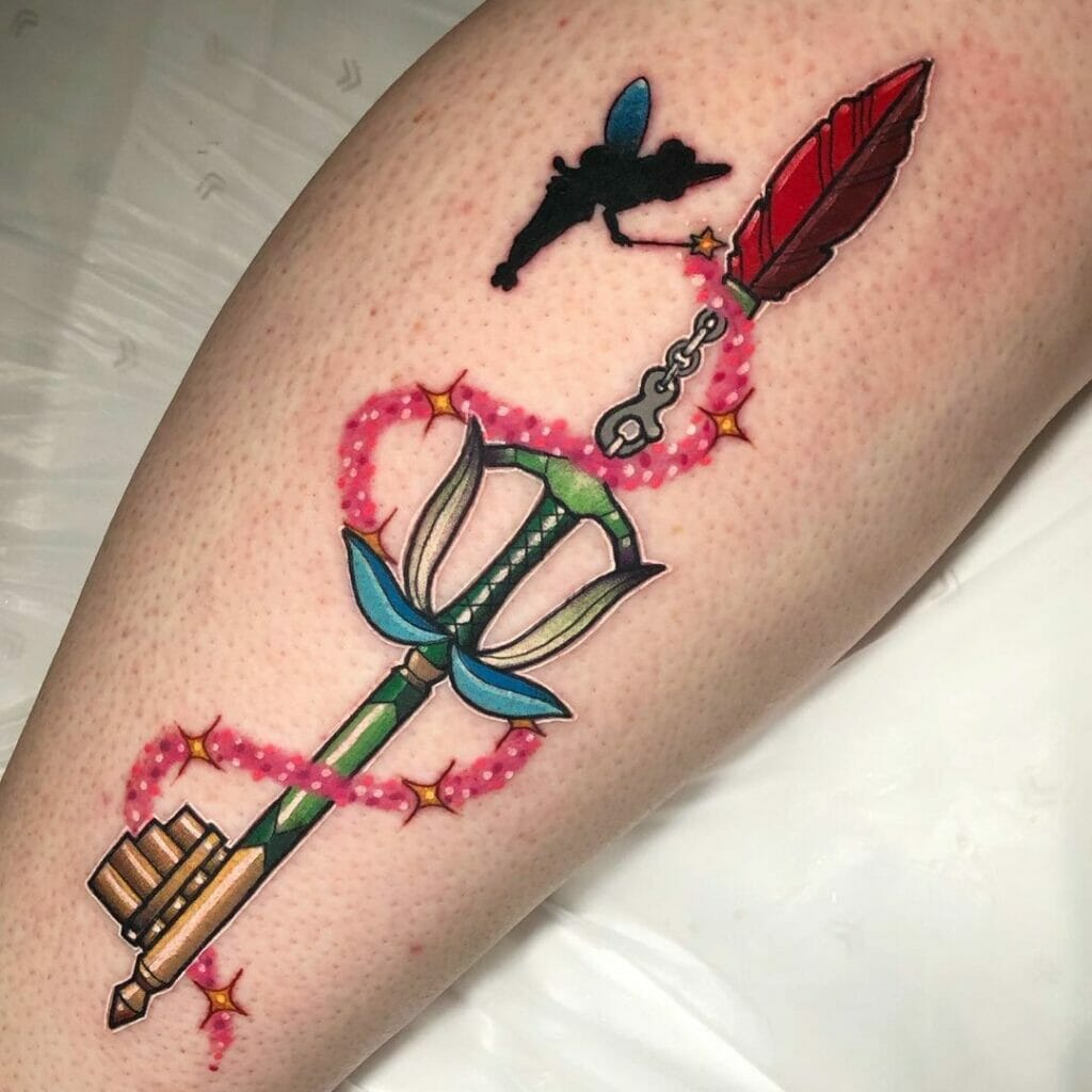Fairyharp Keyblade Tattoo