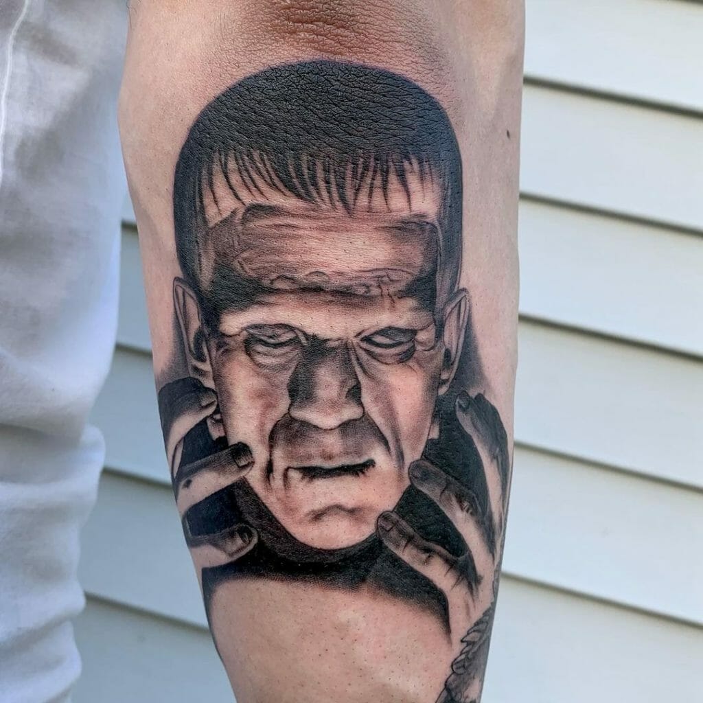 101Best Frankenstein Tattoo Ideas You Have To See To Believe! - Outsons