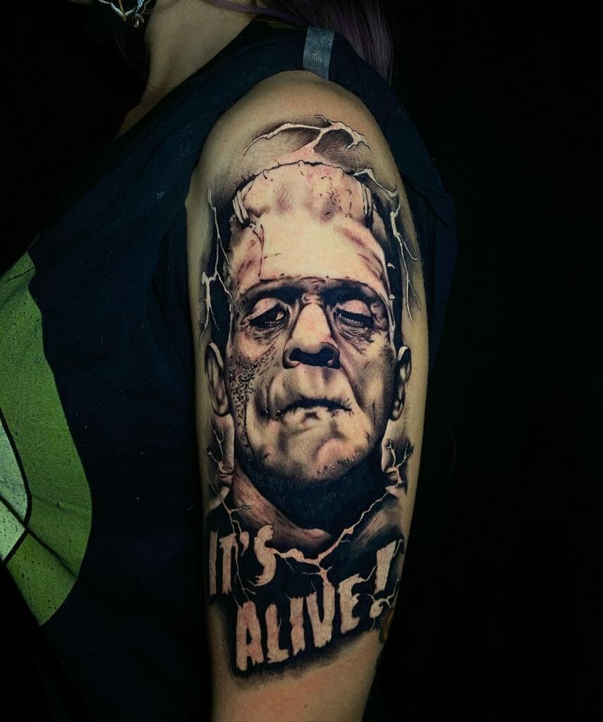 Frankenstein Tattoo For The Misfits