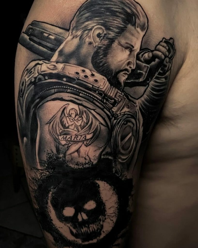 'Gears Of War' Tattoos That Are Perfect For Your Biceps