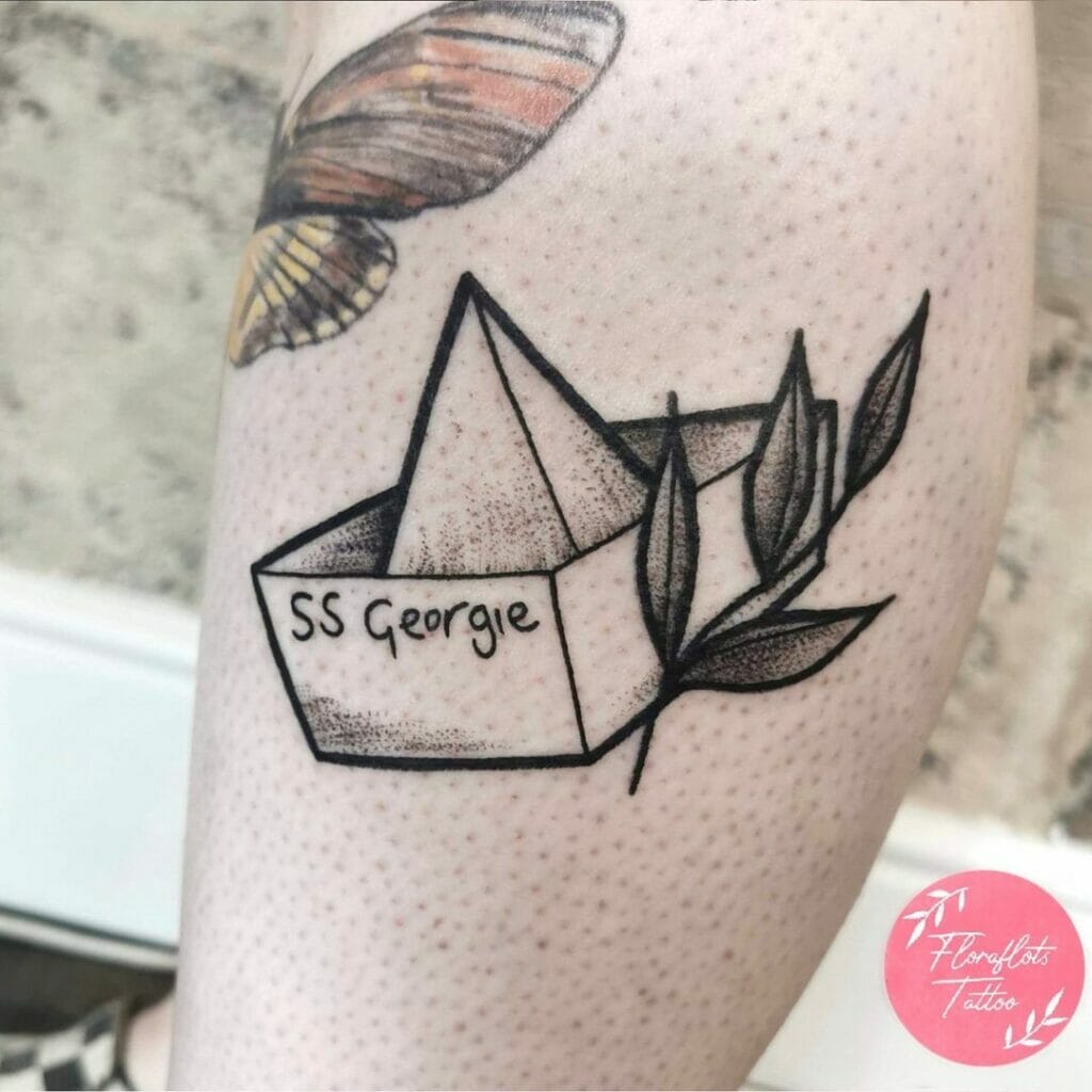 Georgie's Boat Tattoo