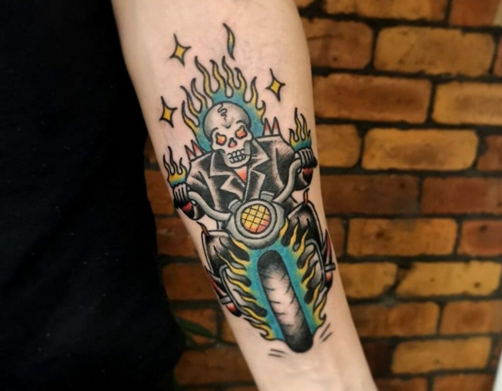 Ghost Rider Tattoos