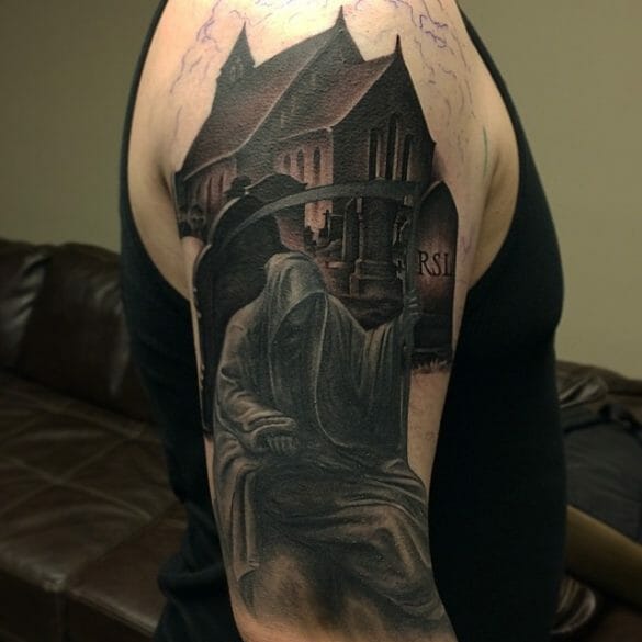 101 Best Graveyard Tattoo Ideas You Have To See To Believe Outsons