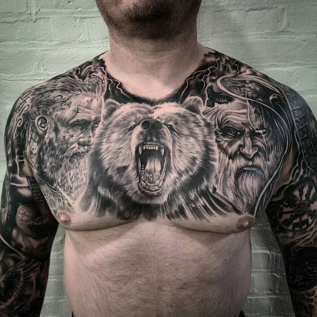 Grizzly Bear Tattoo