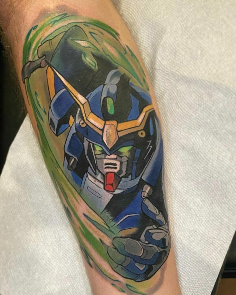 Gundam Thunderbolt Tattoo