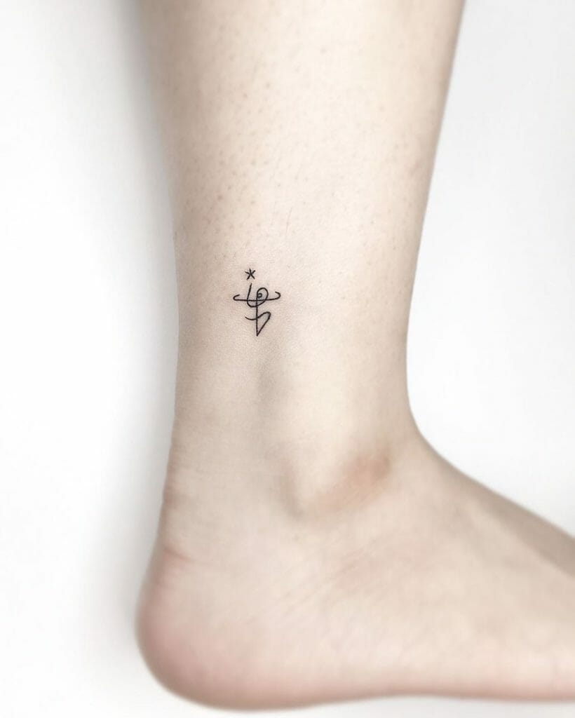 Hakuna Matata Symbol Tattoo Design